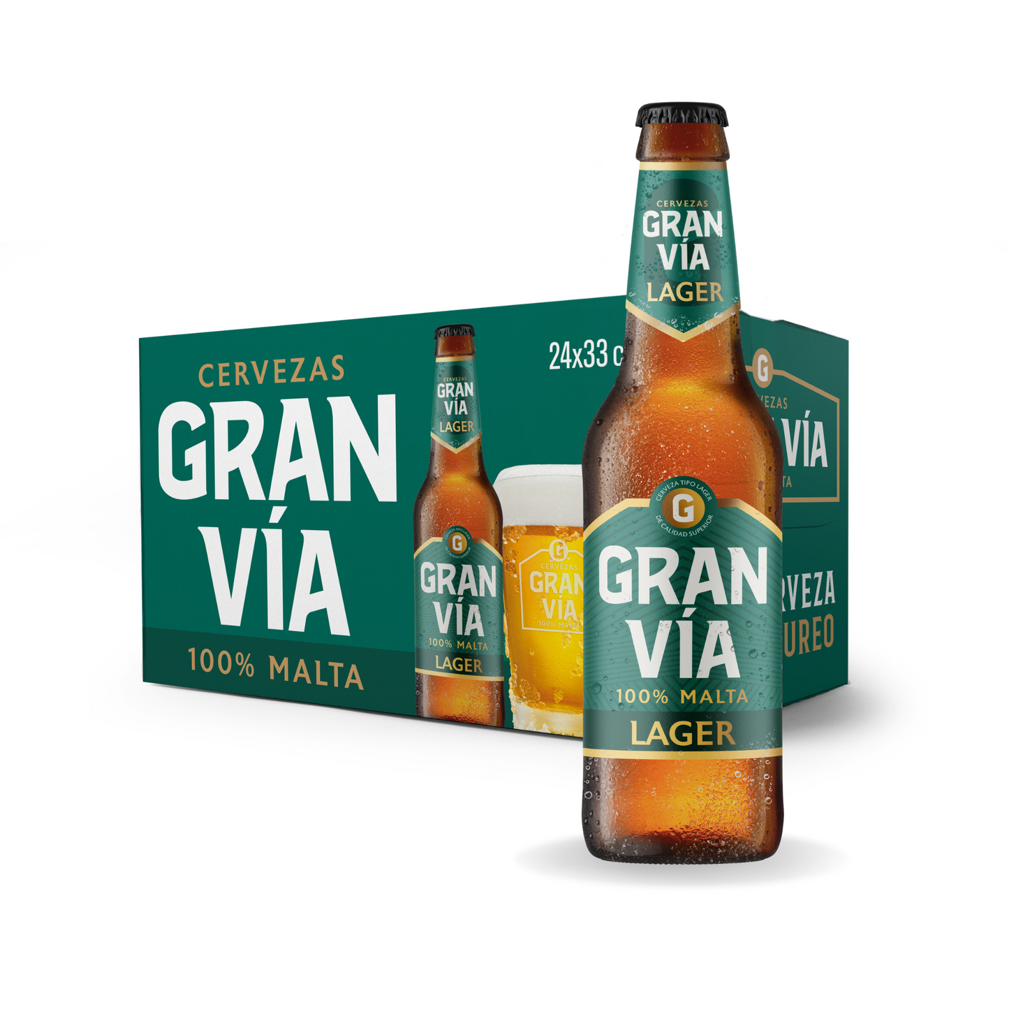 Cerveza Lager 33 cl.