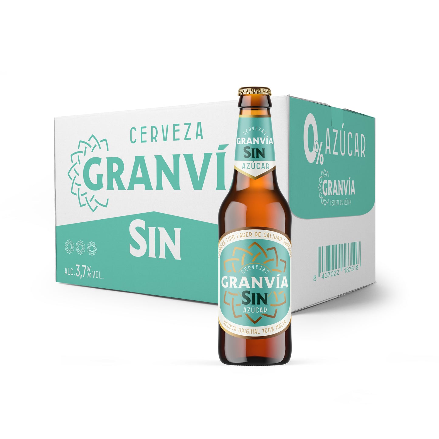 Cerveza SIN Azúcar 33 cl.