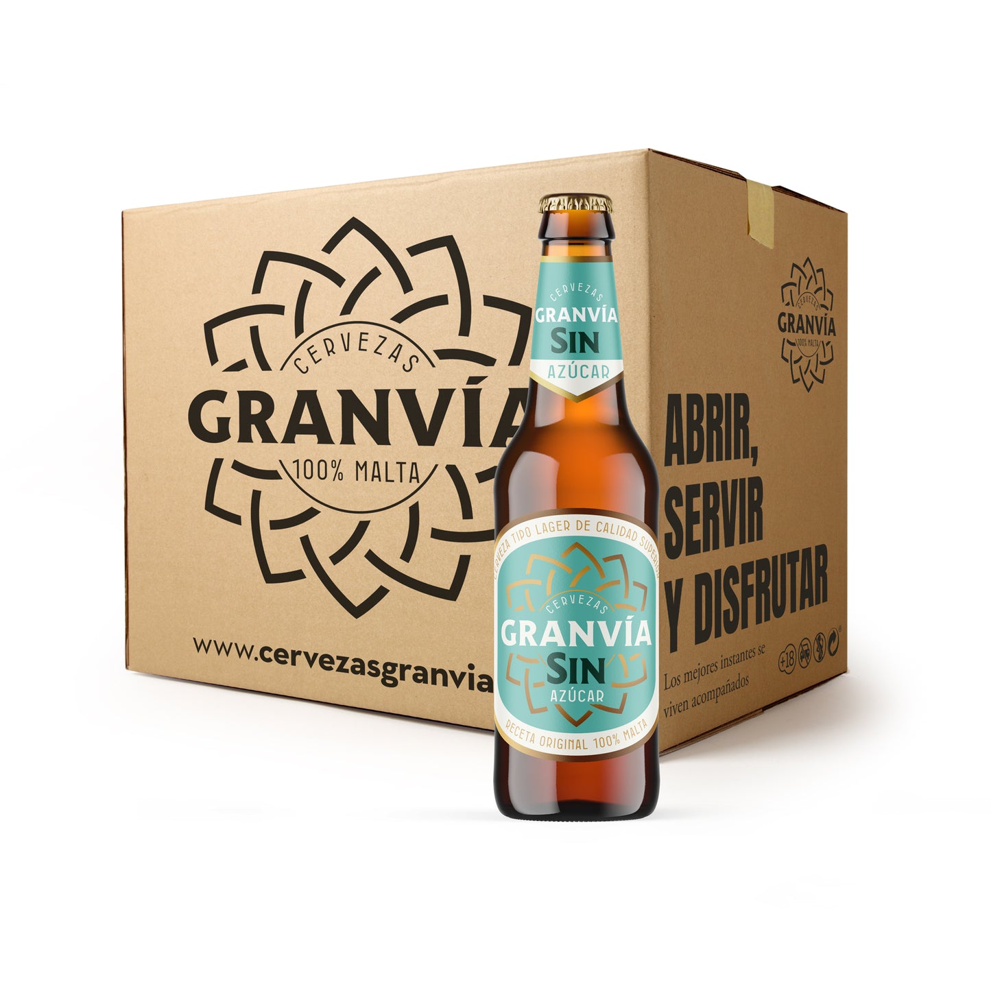 Cerveza SIN Azúcar 33 cl.