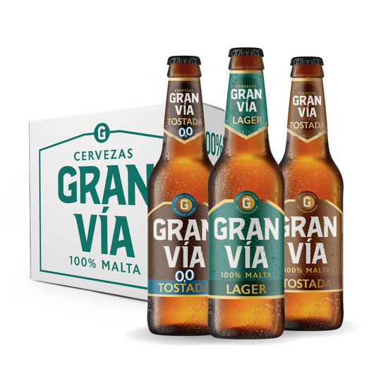 PACK DEGUSTACIÓN CERVEZAS GRAN VÍA